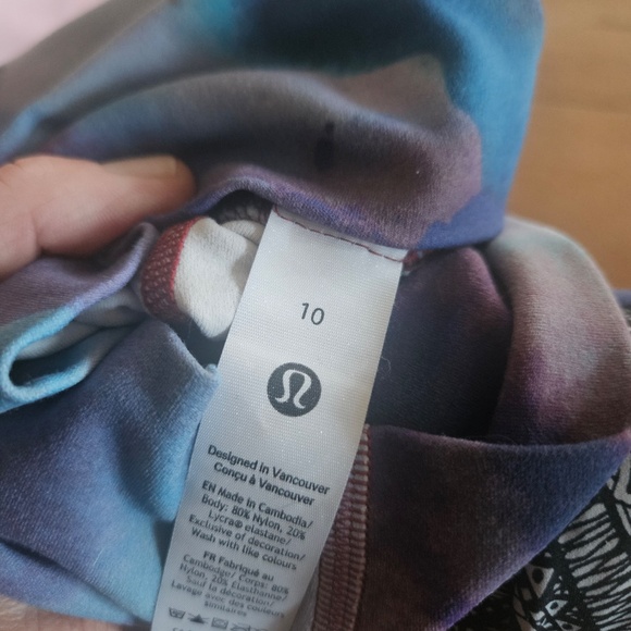 Lululemon High Rise Align 25" Size 10 - Picture 5 of 7